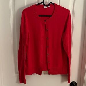 GAP Classic Red Women's Cardigan